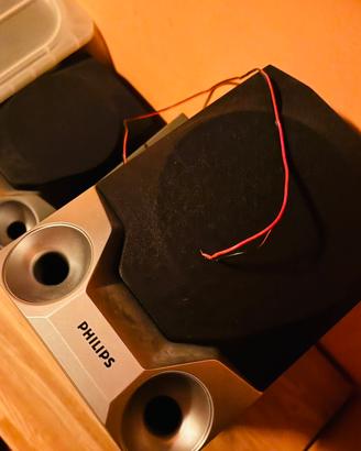 Coppia Casse Acustiche Philips Originali per Hi-Fi