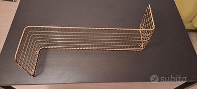 Mensola SVENSHULT ikea in metallo color oro