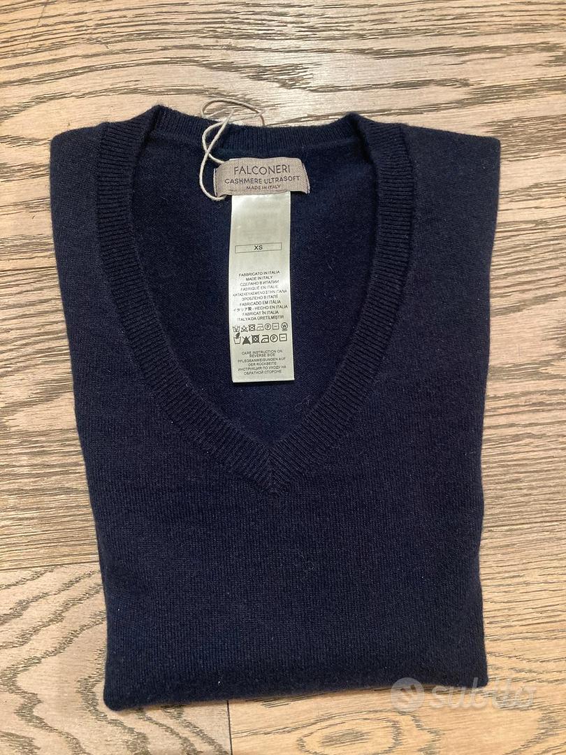 Cashmere Ultrasoft Falconeri Girocollo Uomo Puro Cashmere Maglia