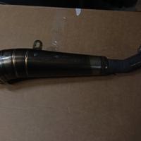 Marmitta artigianale per scooter 125