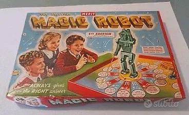 Giocattolo magic robot vintage