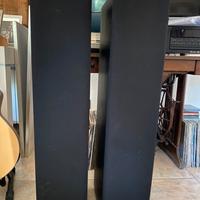 altoparlanti da pavimento b&w DM603 S3 e LCR60 S3