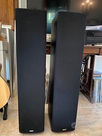 altoparlanti da pavimento b&w DM603 S3 e LCR60 S3