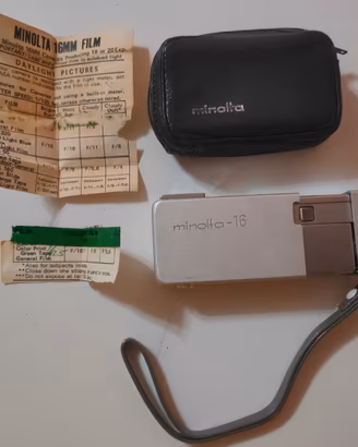 Fotocamera Vintage Minolta 16
