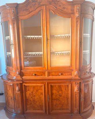 credenza/vetrina in legno