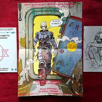 ENKI BILAL: Raro MINI POSTER Anni '90 + CARTOLINA
