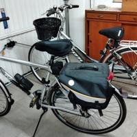 coppia bici ibride “NUZZI” (uomo/donna) come nuove