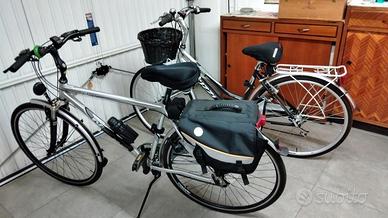 coppia bici ibride “NUZZI” (uomo/donna) come nuove