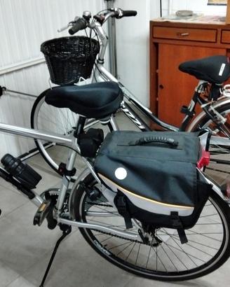 coppia bici ibride “NUZZI” (uomo/donna) come nuove