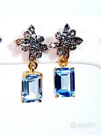 orecchini art decò stile antico 