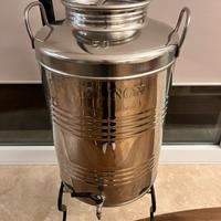 Contenitore acciaio inox 50 litri