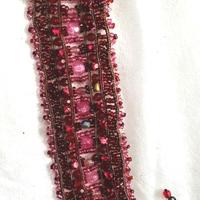 Bracciale di perle in vetro di Murano. Nuovo. 