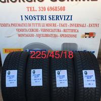 GOMME INVERNALI 225/45/18 in pronta consegna