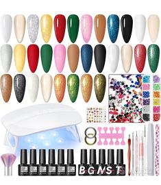 💅 Kit Smalto Semipermanente COSCELIA 33PCS con La