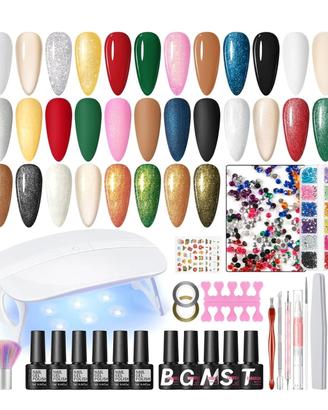 💅 Kit Smalto Semipermanente COSCELIA 33PCS con La