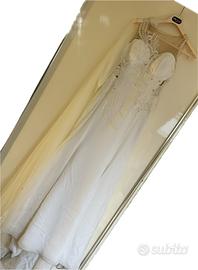 Abito da sposa in seta