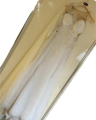Abito da sposa in seta