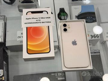 Apple iPhone 12 Mini 64GB - RICONDIZIONATO