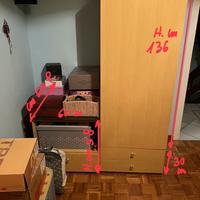 Armadi + comodino + scrivania