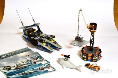 LEGO Agents Mission 4: Speedboat Rescue–Set n°8633