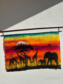 Quadro etnico in tela