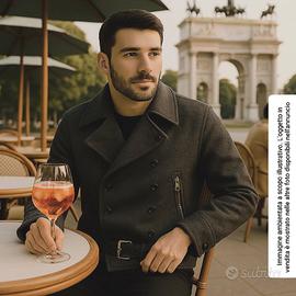 🕶️ Giubbino Uomo Versace Jeans Couture Antracite