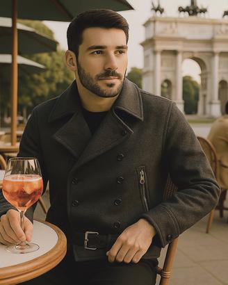 🕶️ Giubbino Uomo Versace Jeans Couture Antracite