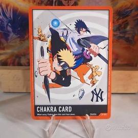 Chakra Card Naruto & Sasuke - Info e Spedizione 