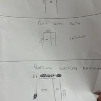 Porta ingresso + porte interno