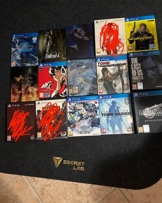 Vari giochi special edition Playstation 4