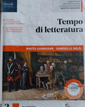 lib.scolas  TEMPO DI LETTERATURA 2 