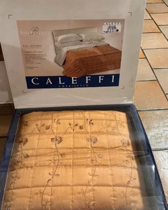 Caleffi copriletto matrimoniale in shantung