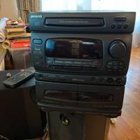 stereo lettore cd aiwa anni 90