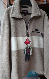 Felpa originale CANEDIENS in lana nuova taglia L