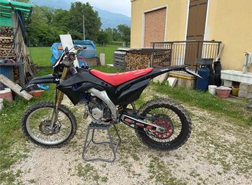 Honda cr 125 rodaggio
