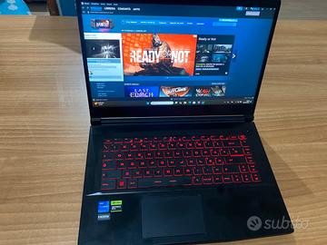 Notebook Gaming MSI THIN GF63 I7 RTX 4050