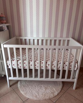 Lettino bimbi modello sundvik con materasso