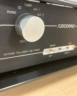 Preamplificatore a valvole audio darex