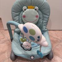 Sdraietta musica neonati Chicco con vibrazione