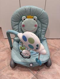 Sdraietta musica neonati Chicco con vibrazione