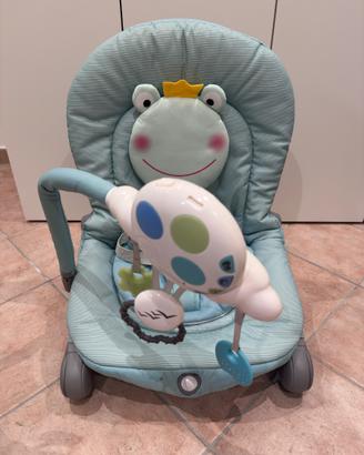 Sdraietta musica neonati Chicco con vibrazione