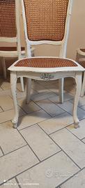  4 sedie provenzali anni 30
