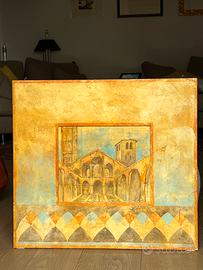 Opera dipinta a mani Chiesa di Sant’Ambrogio