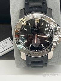 Orologio in acciaio baume mercier originale