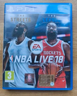 NBA live 18 per Ps4