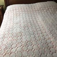 Copriletto uncinetto