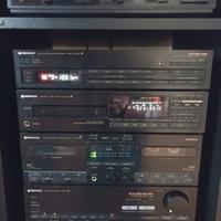 Impianto Hi-Fi Stereo Pioneer completo, anno 1988