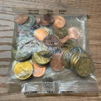 Sacchetto monete in euro italiane del 1998