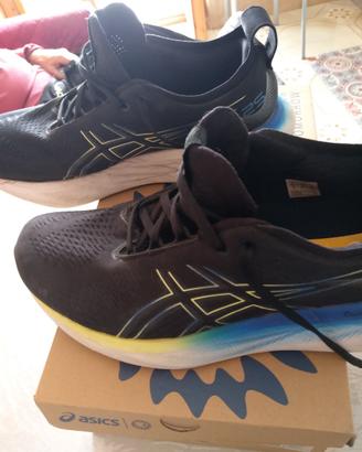 scarpe running uomo Asics n 44 