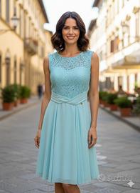 Abito Donna Rinascimento Tg. M Vestito Smanicato